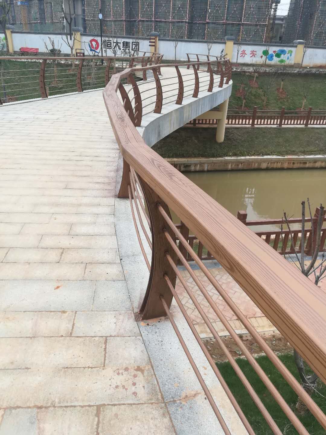 萍乡护栏仿木纹项目